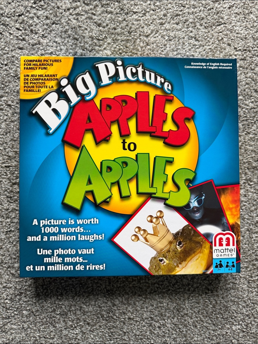 Mattel Big Picture Apples to Apples Game